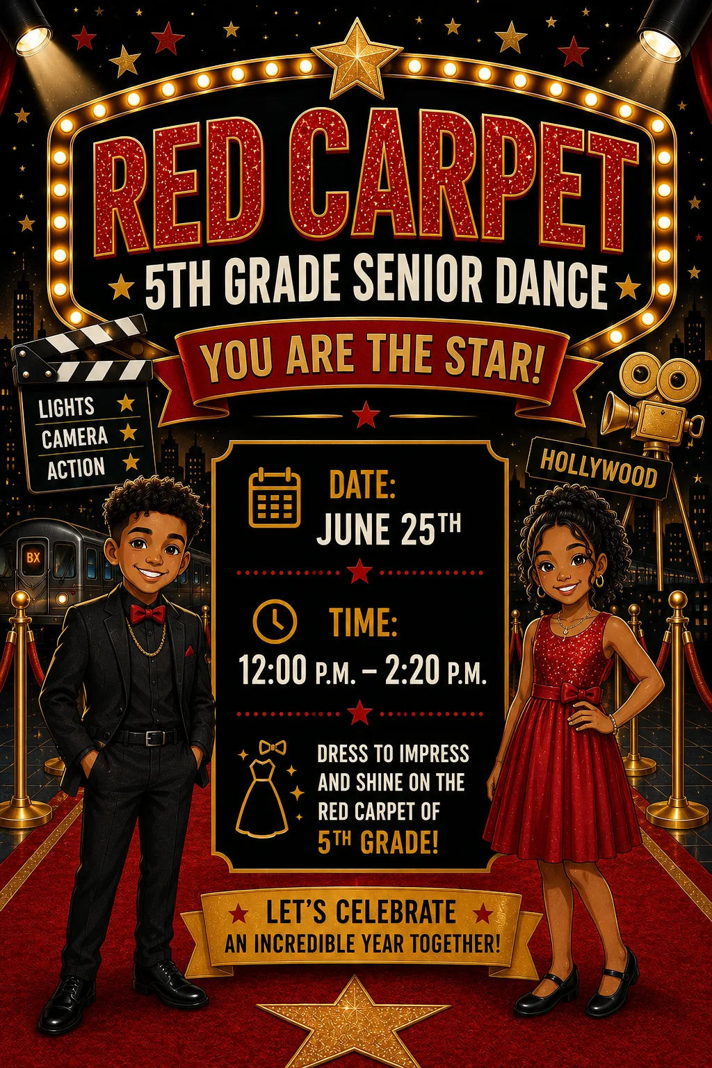 Senior Dance — flyer